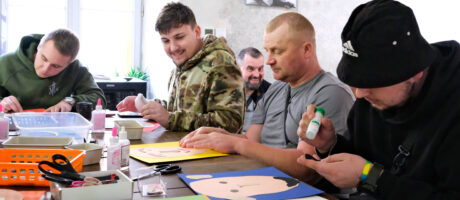 Заняття мистецтвом під час реабілітації військовослужбовців: досвід Марії Пляцко